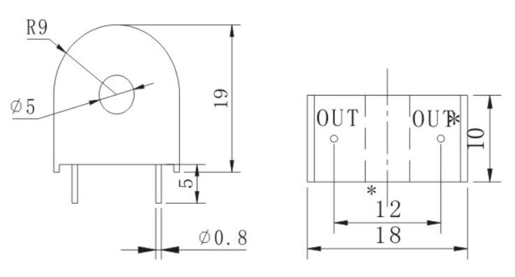 TR2155 Ultramicro current transformer TR2155 Ultramicro current transformer